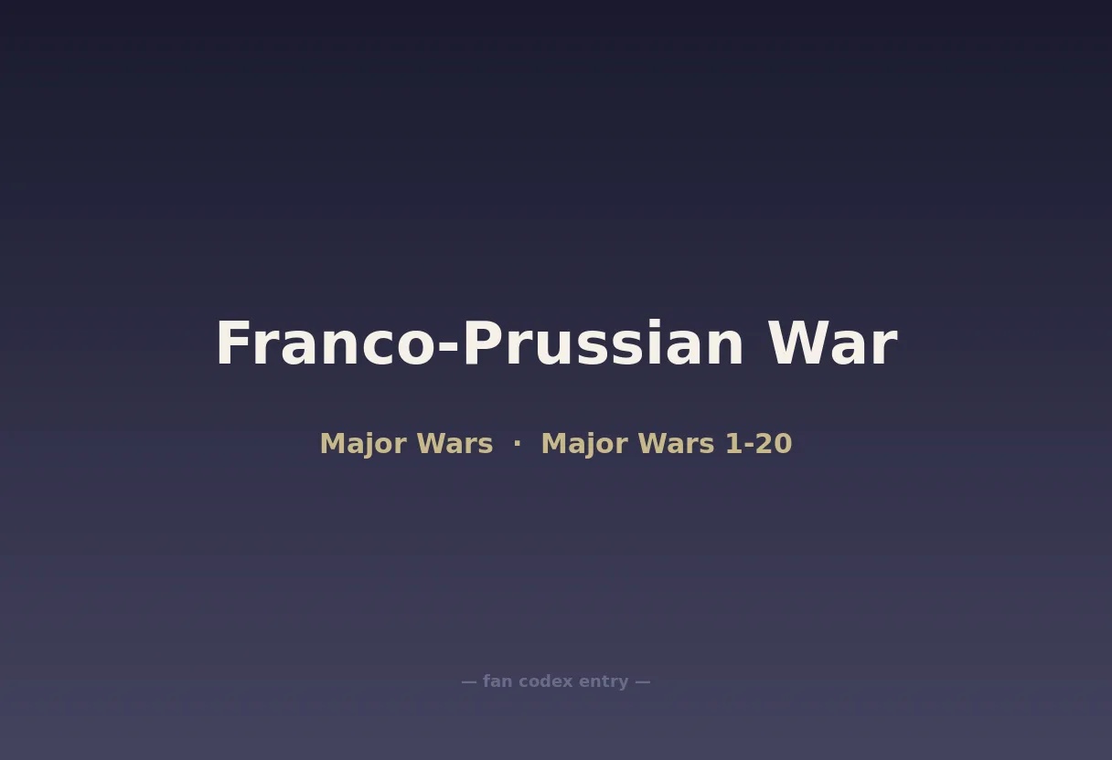 Franco-Prussian War