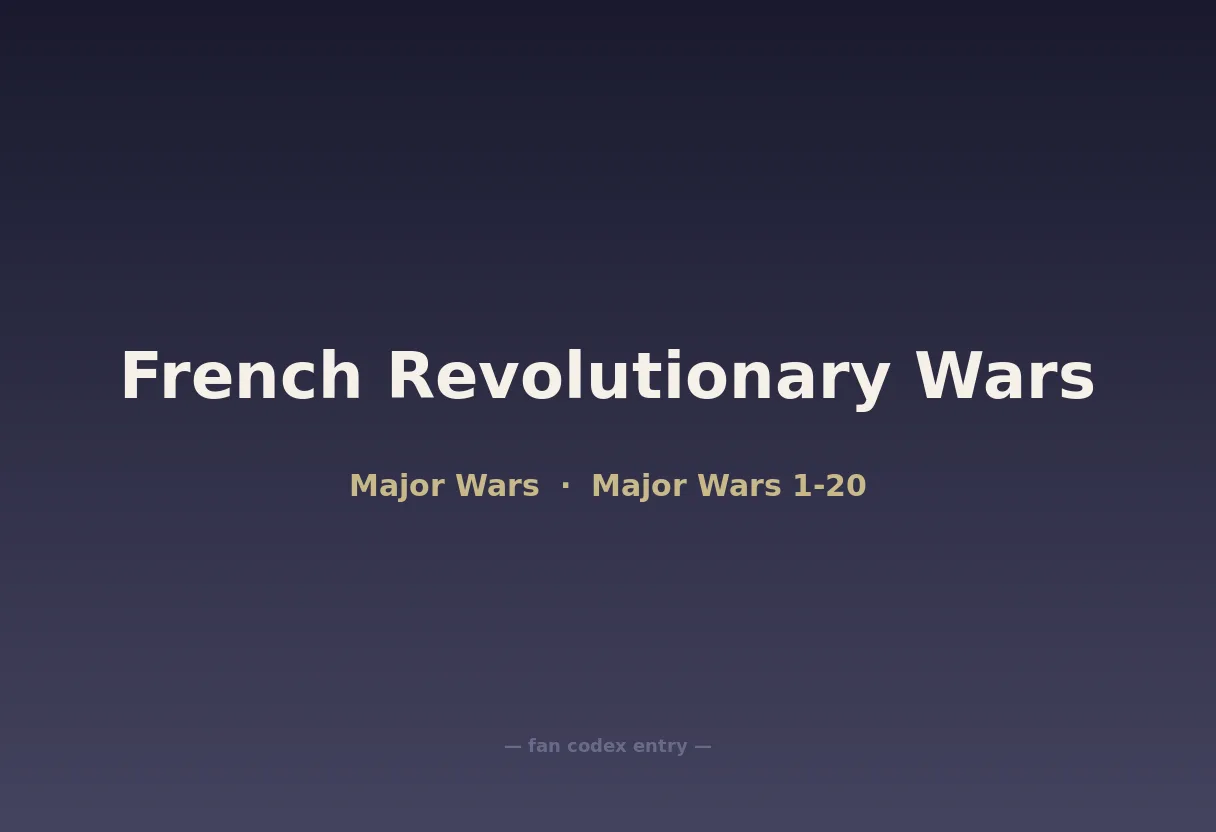French Revolutionary Wars