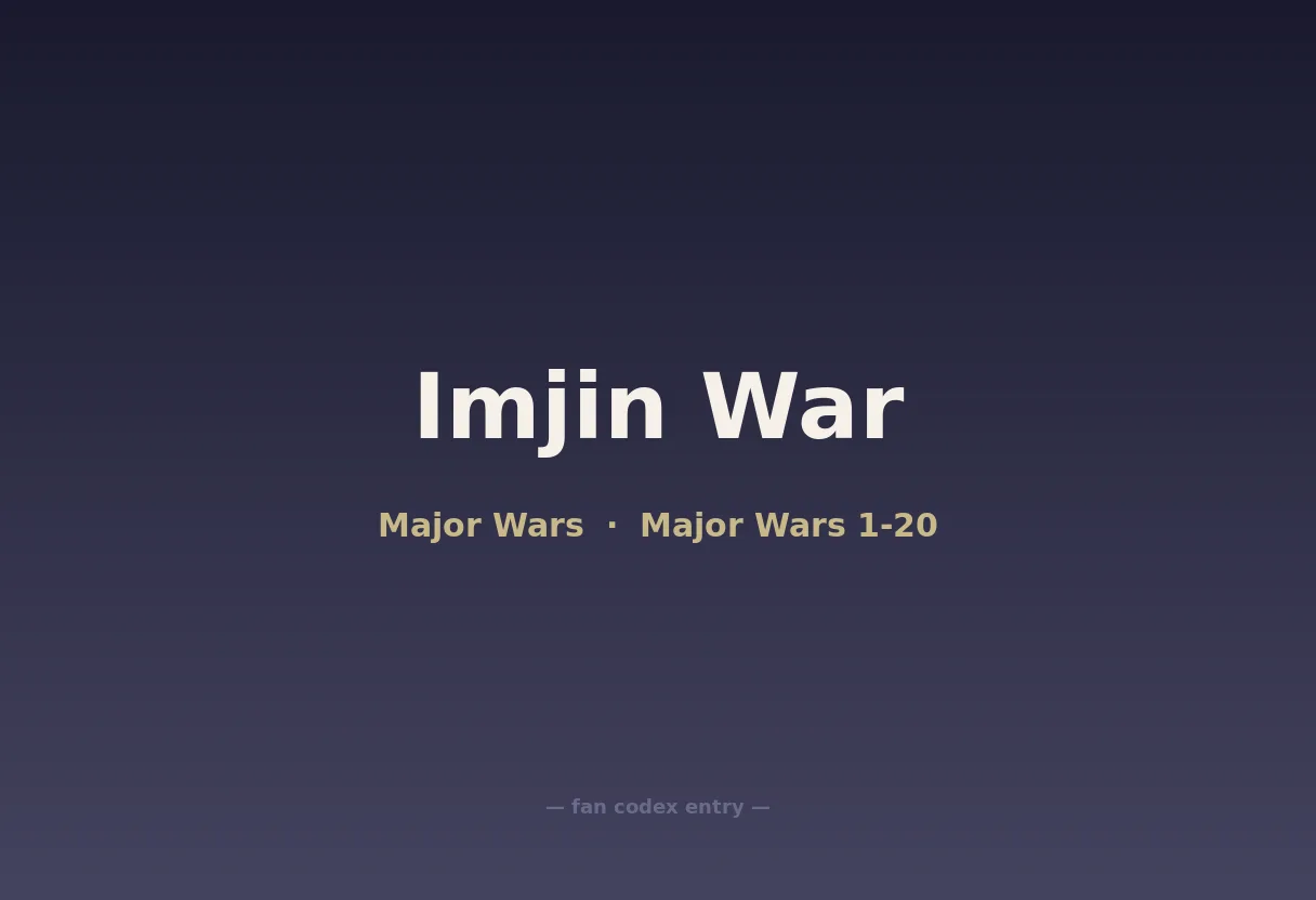 Imjin War