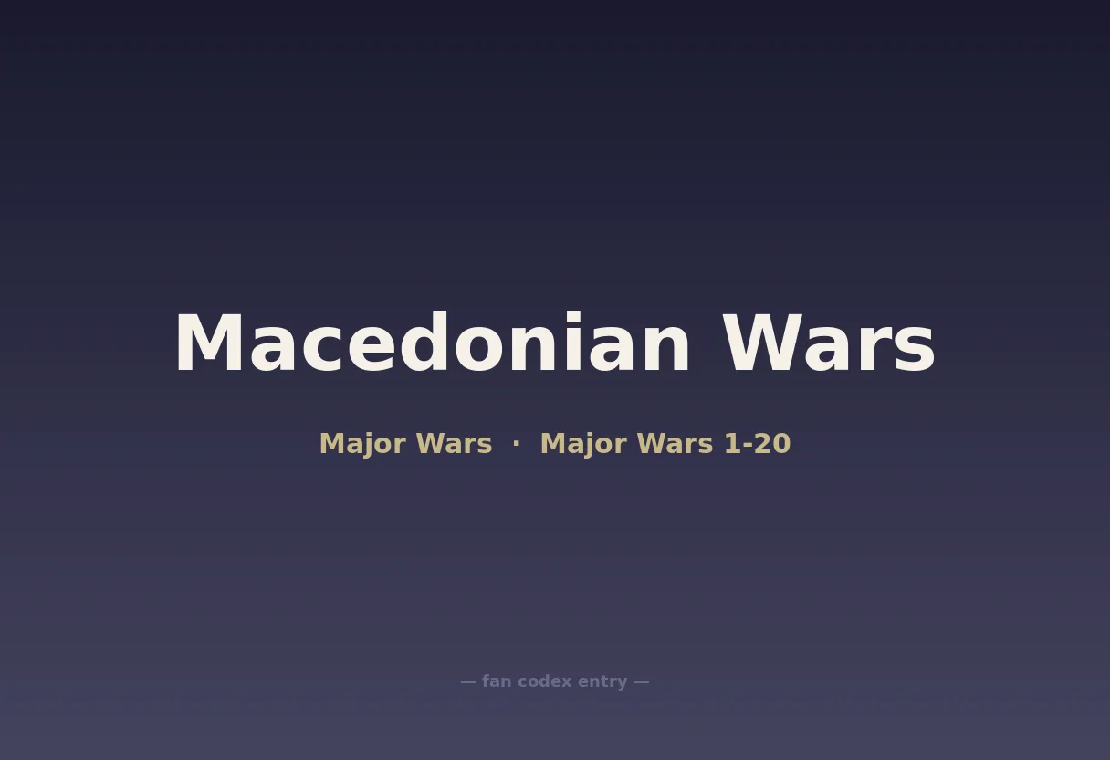 Macedonian Wars