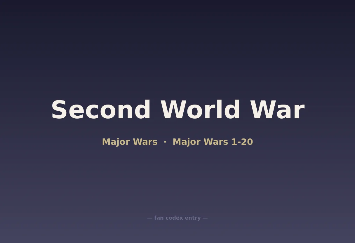Second World War