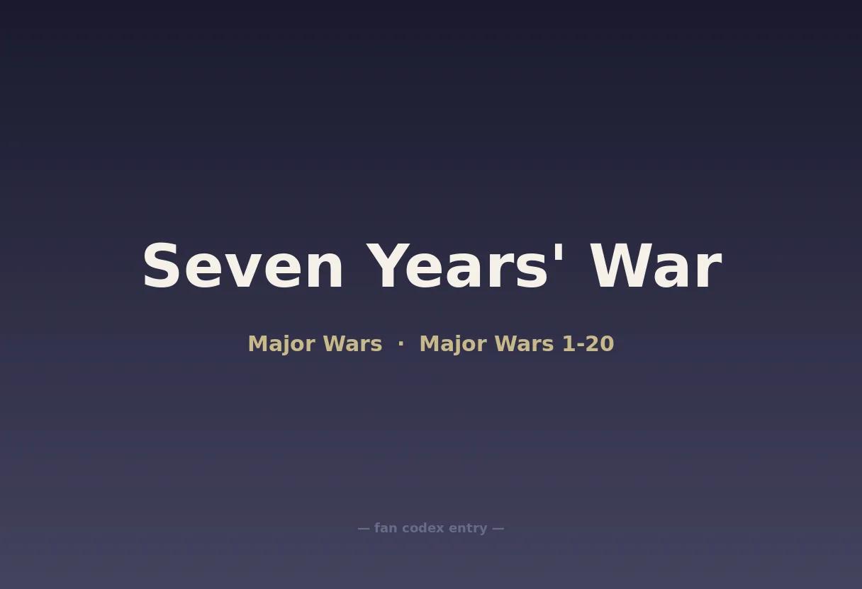 Seven Years' War